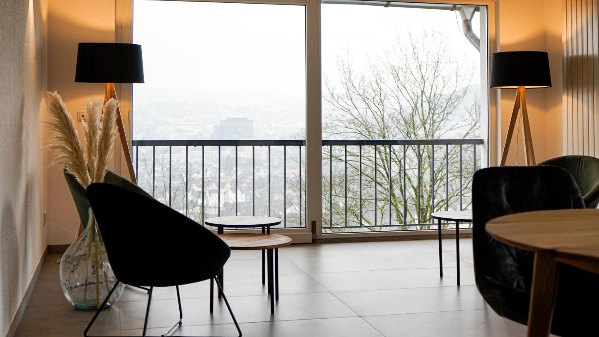 Si-View Einzelzimmer Mit Balkon Zimmer 4 - Hotel Siegen Eksteriør billede