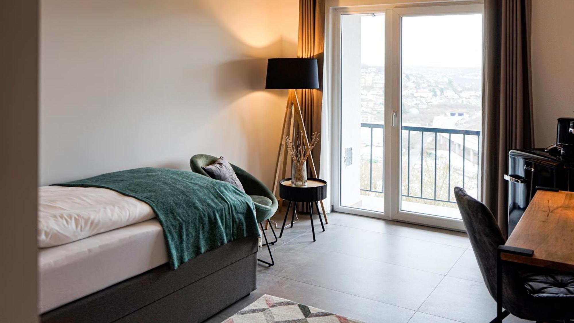 Si-View Einzelzimmer Mit Balkon Zimmer 4 - Hotel Siegen Eksteriør billede