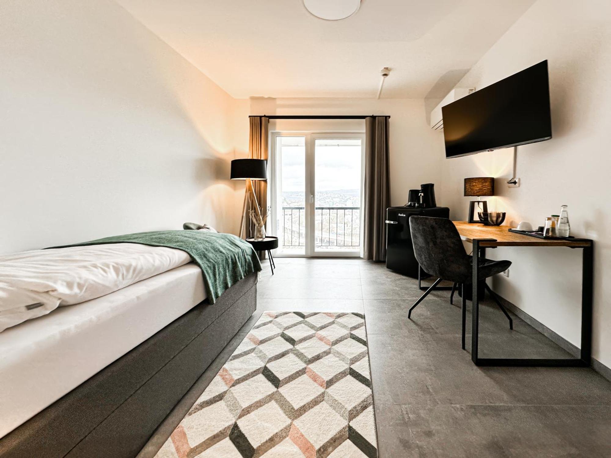 Si-View Einzelzimmer Mit Balkon Zimmer 4 - Hotel Siegen Eksteriør billede